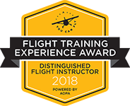 Distinguished Flight Instructor 2018